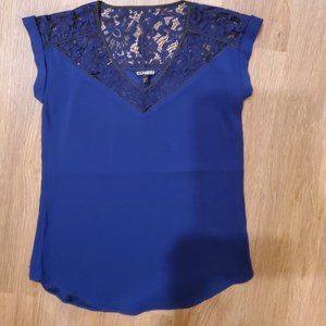 Navy blue blouse